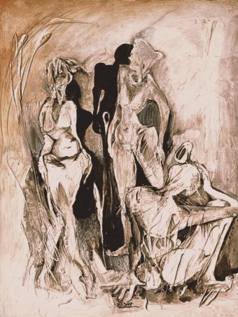 Beziehungen, 60 x 80 cm, 2013, 600x800 mm, VG-BK-Urh 936 702